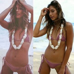 Acacia Swimwear Pink Bikini Bottom